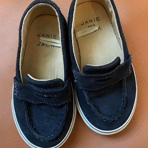Janie and Jack suede loafers 7